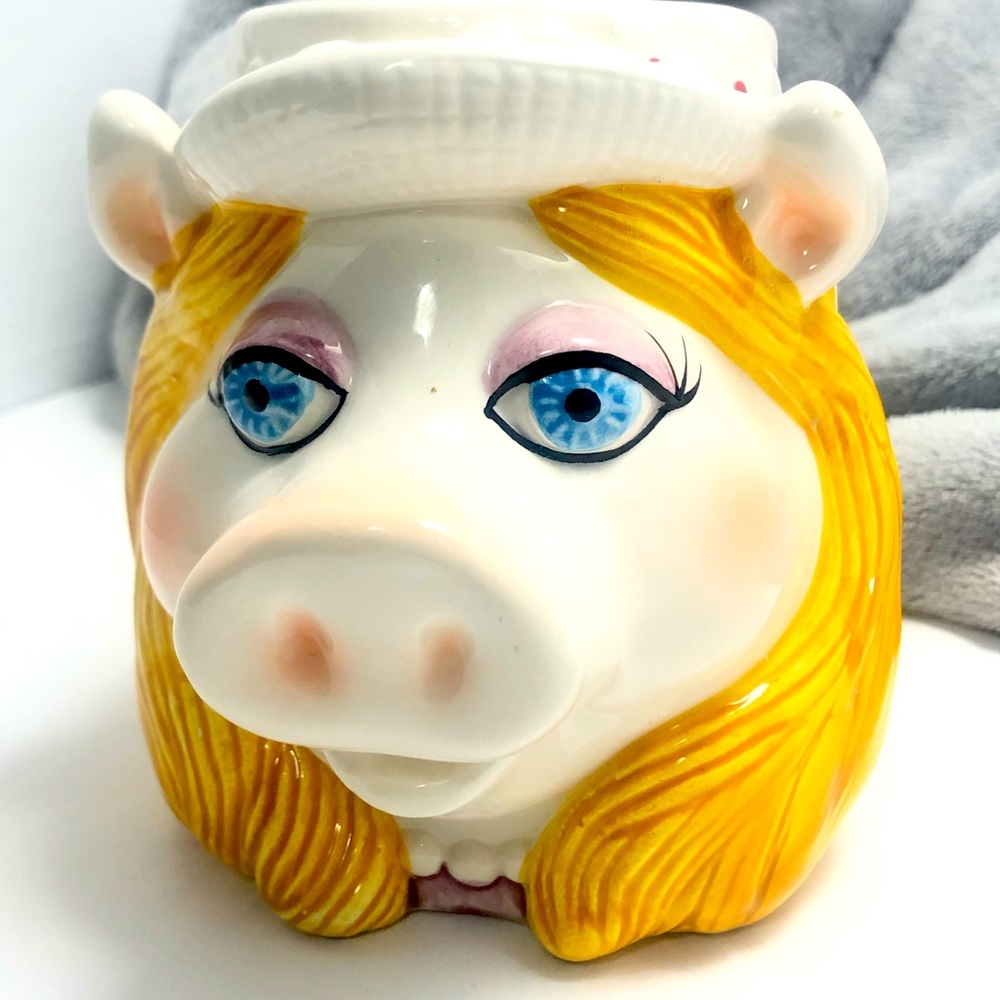 MISS PIGGY VINTAGE 1980's Coffee  MUG